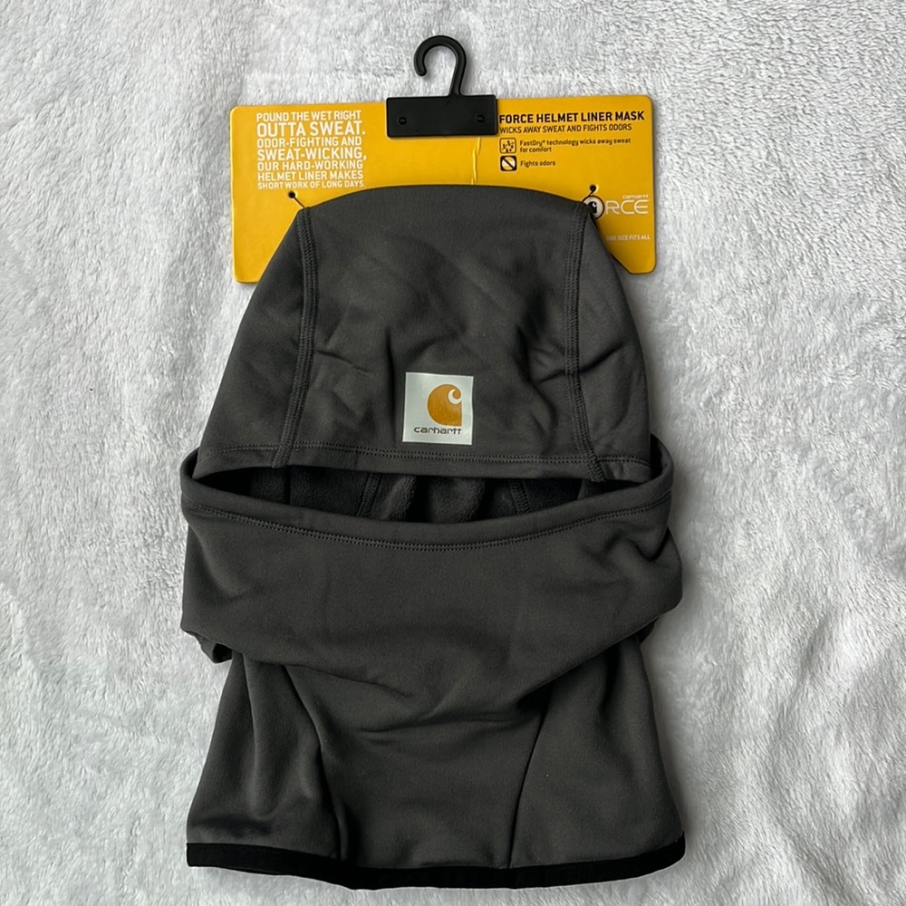 NWT Carhartt Men’s Force Helmet Liner, Shadow